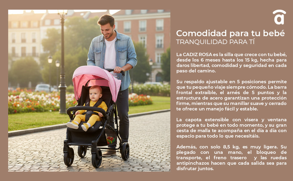 Banner 2 de Cadiz Black Stroller