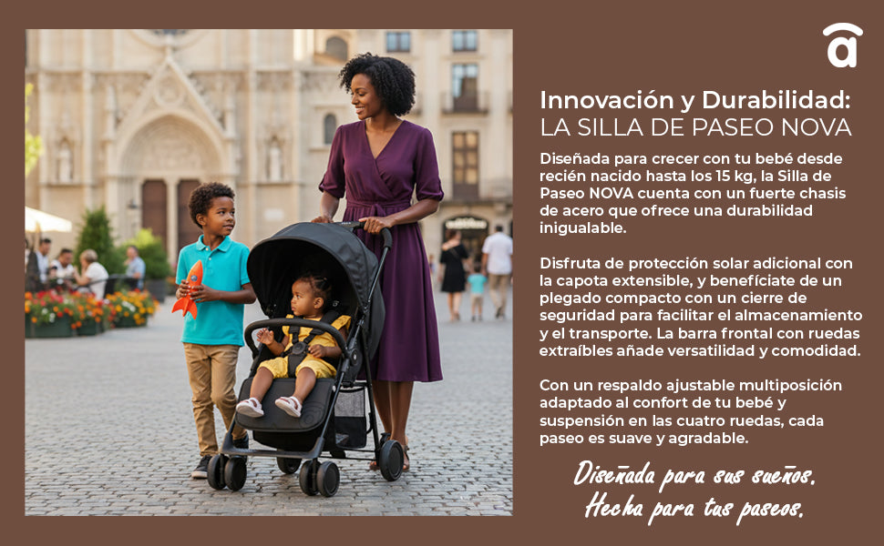 Banner 2 de Carrinho de passeio preto nova