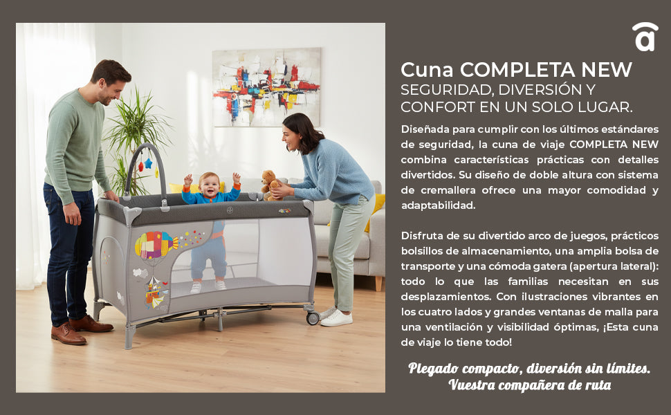 Banner 2 de Berço de viagem completo Plus Zeppelin