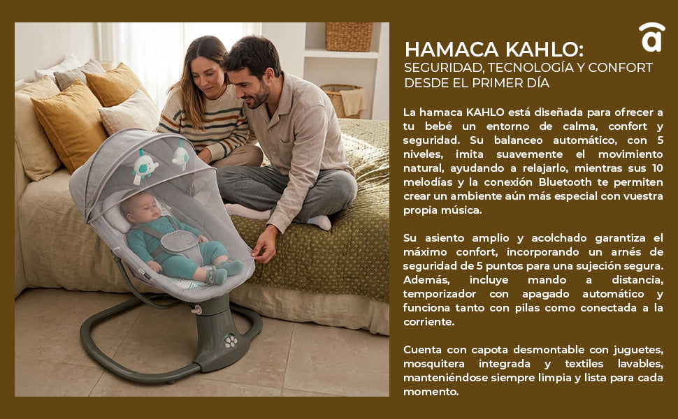 Banner 2 de Rede de balanço Kahlo Grey