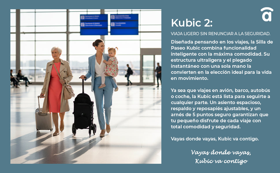 Banner 2 de Kubic 2 green stroller