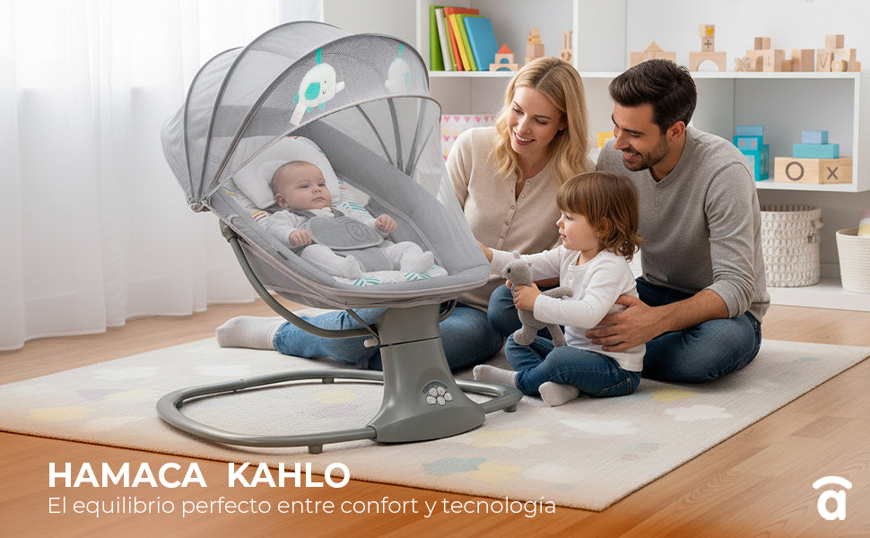 Banner 3 de Rede de balanço Kahlo Grey