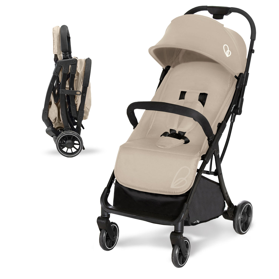 Hito beige stroller