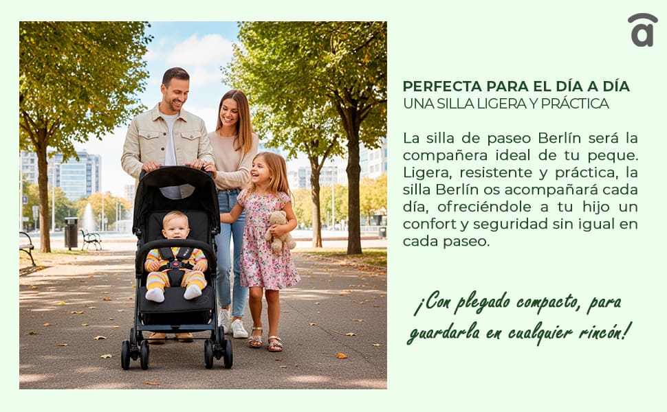 Banner 3 de Berlin black stroller