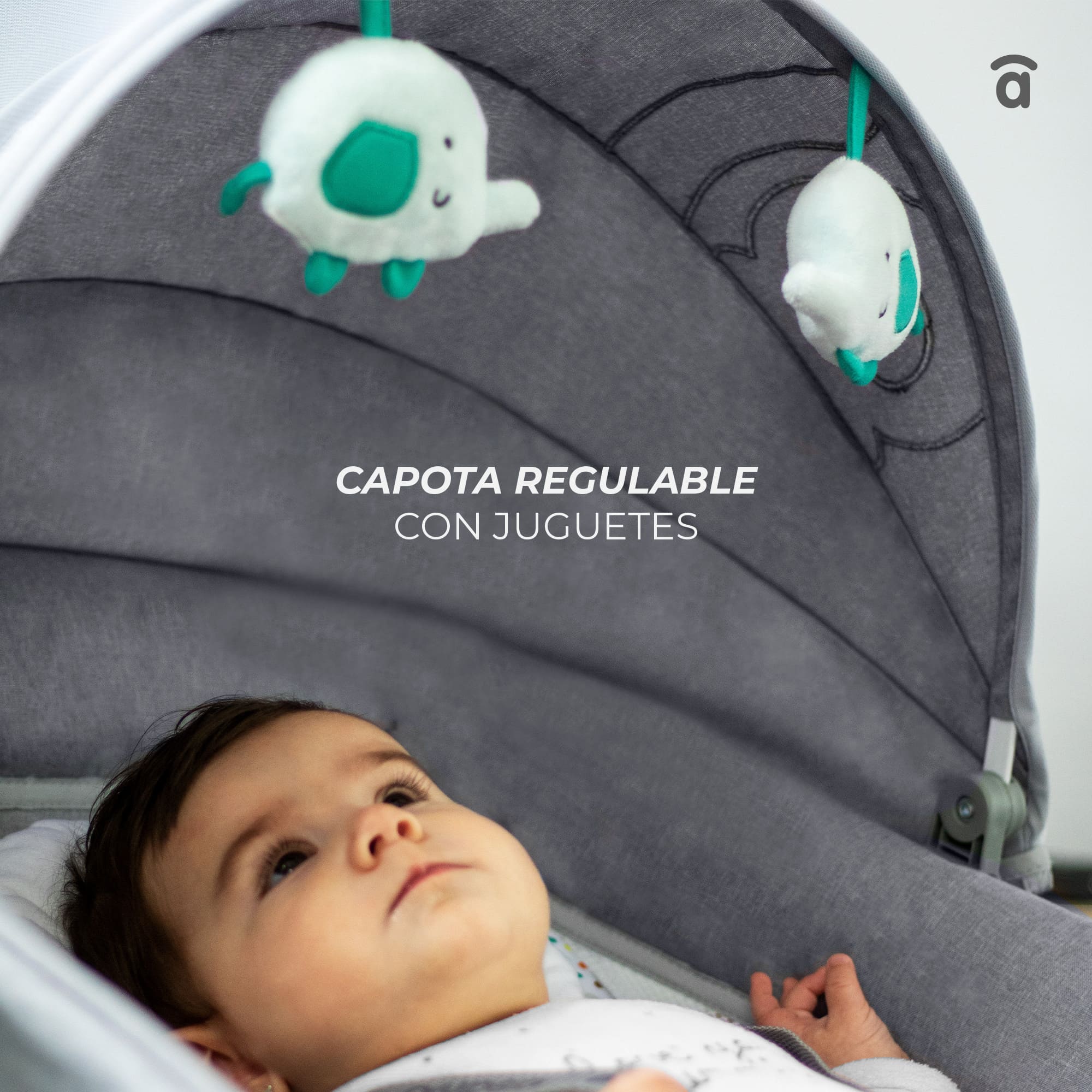 Kahlo Gray Rocking Hammock