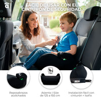 Gray Alzafix I-Size Car Seat