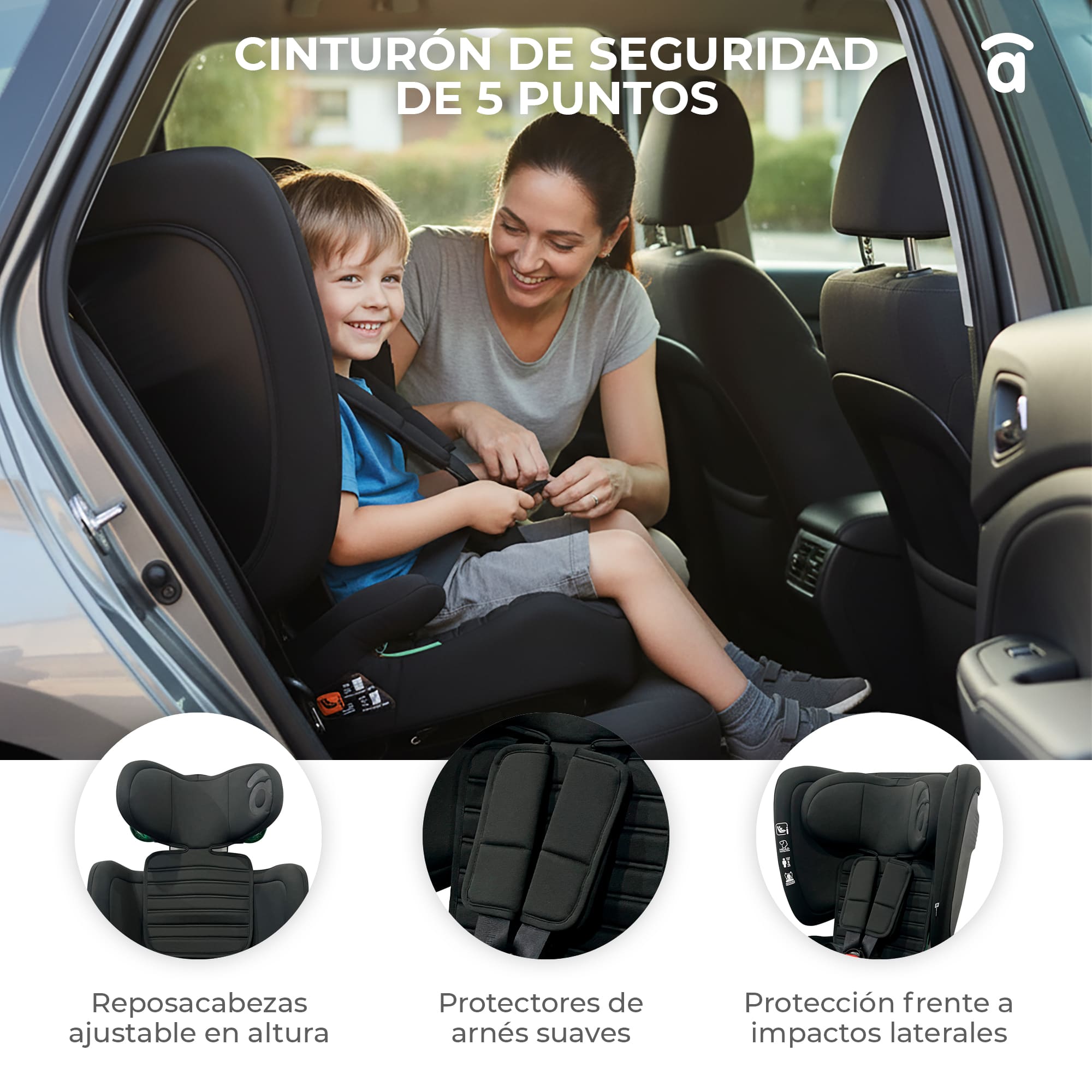 Silla de Auto Neocare Negra