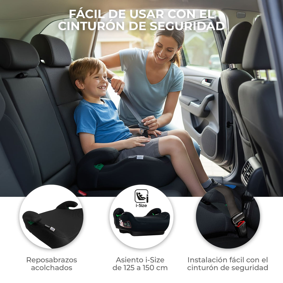 Car Seat I-Size Pamy black