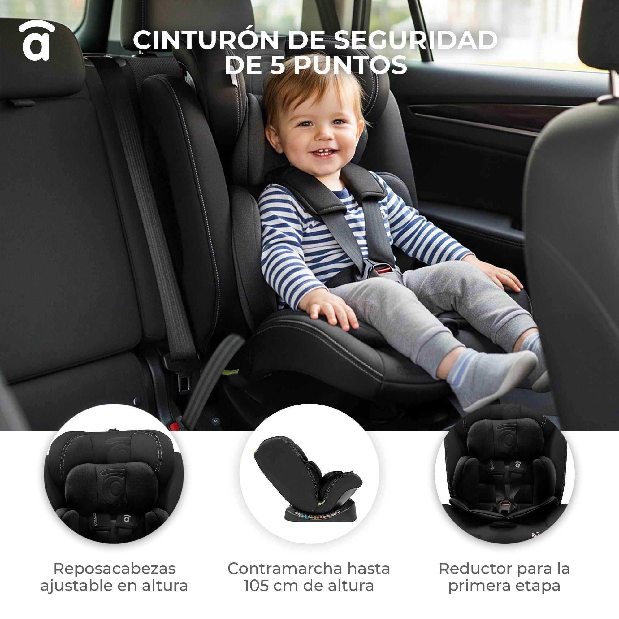 Assento de carro Primakid