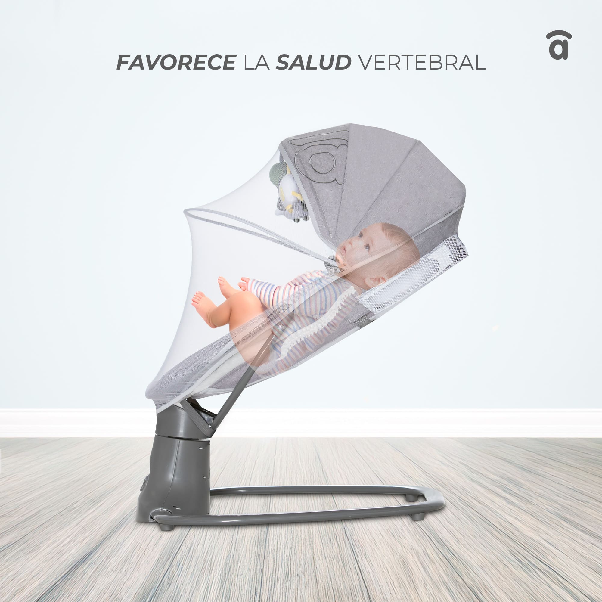 Kahlo Gray Rocking Hammock