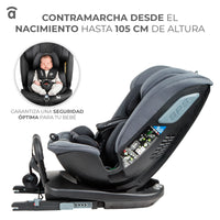 Panafix Gray Car Seat