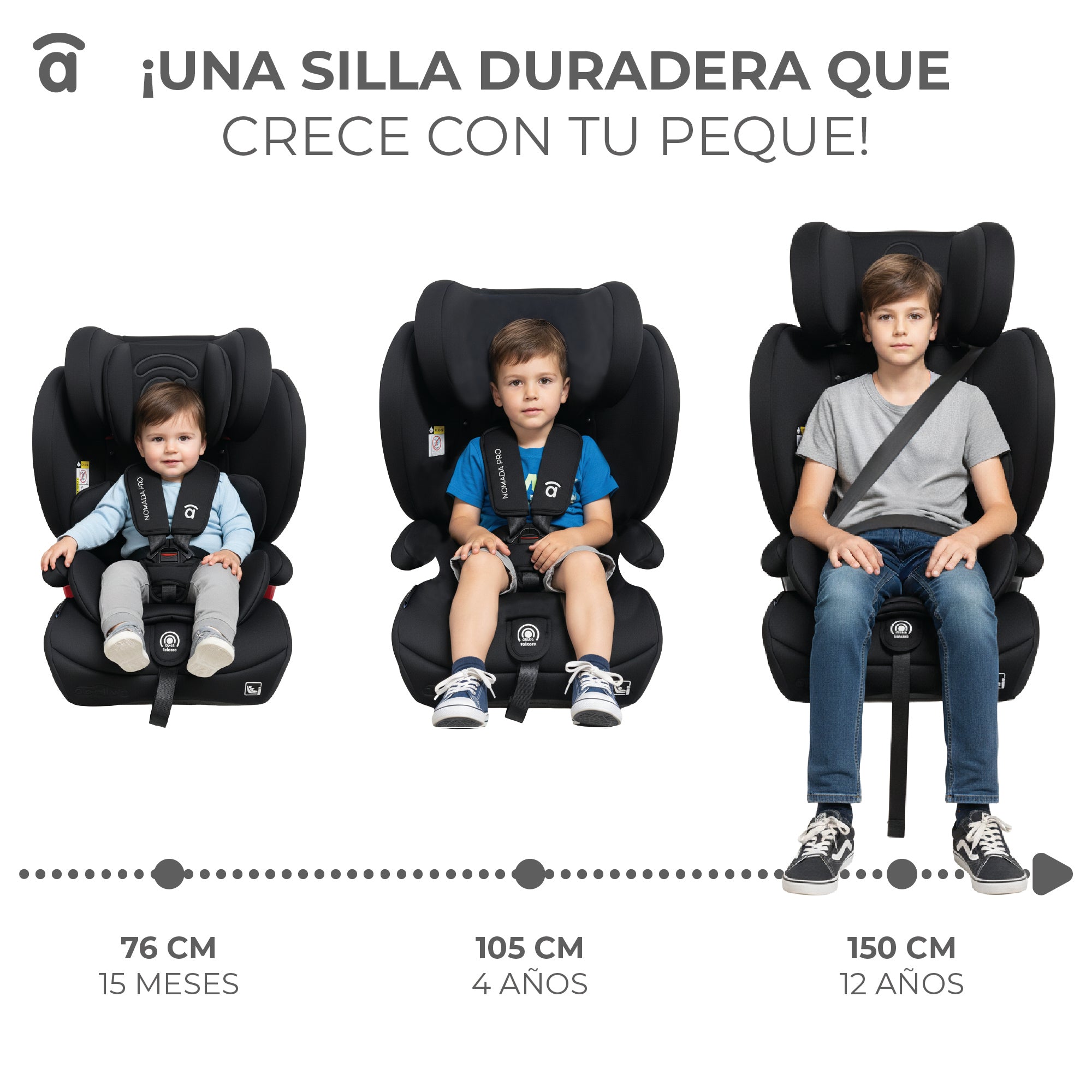 Nomad Pro Black Car Seat