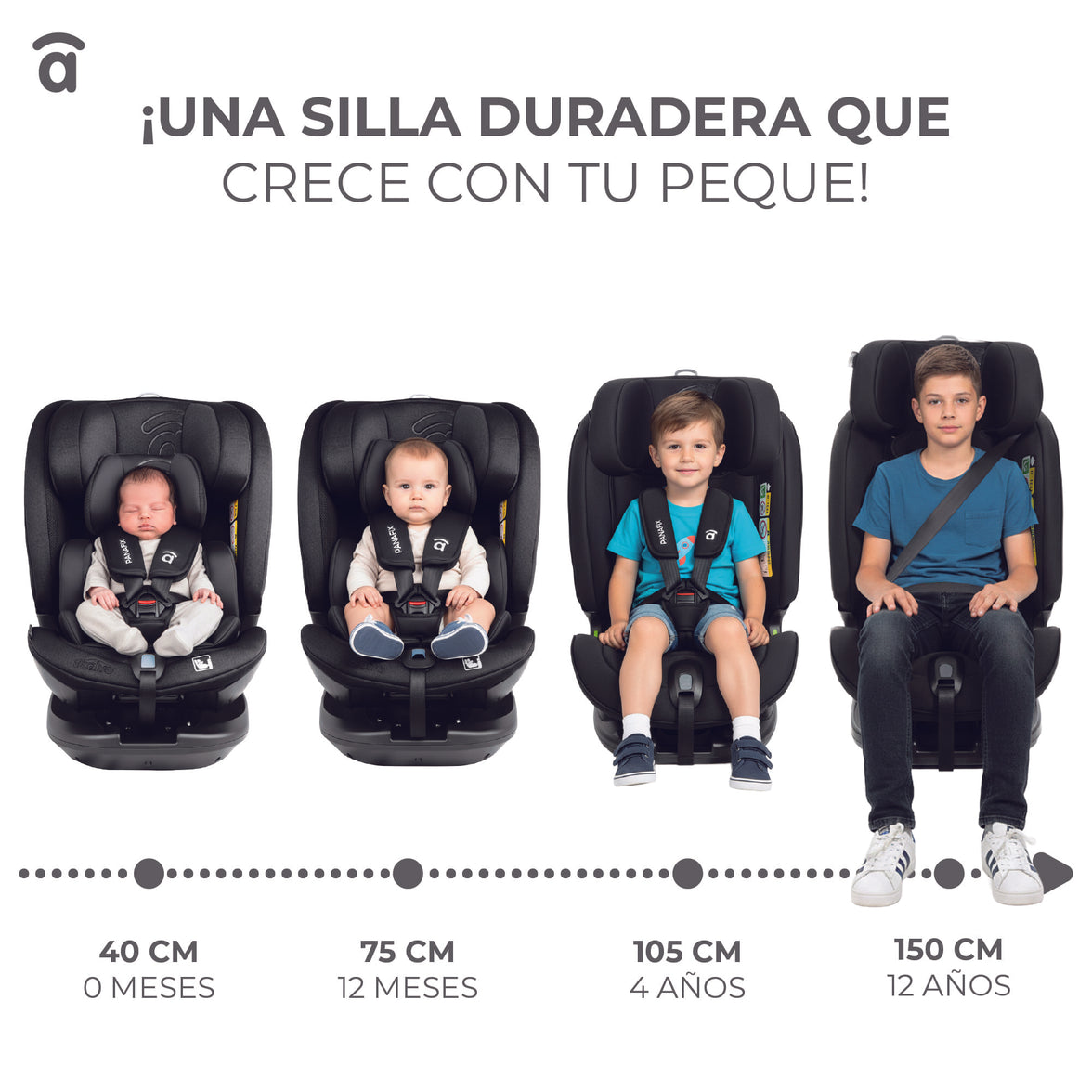 Cadeira Auto Panafix Preta