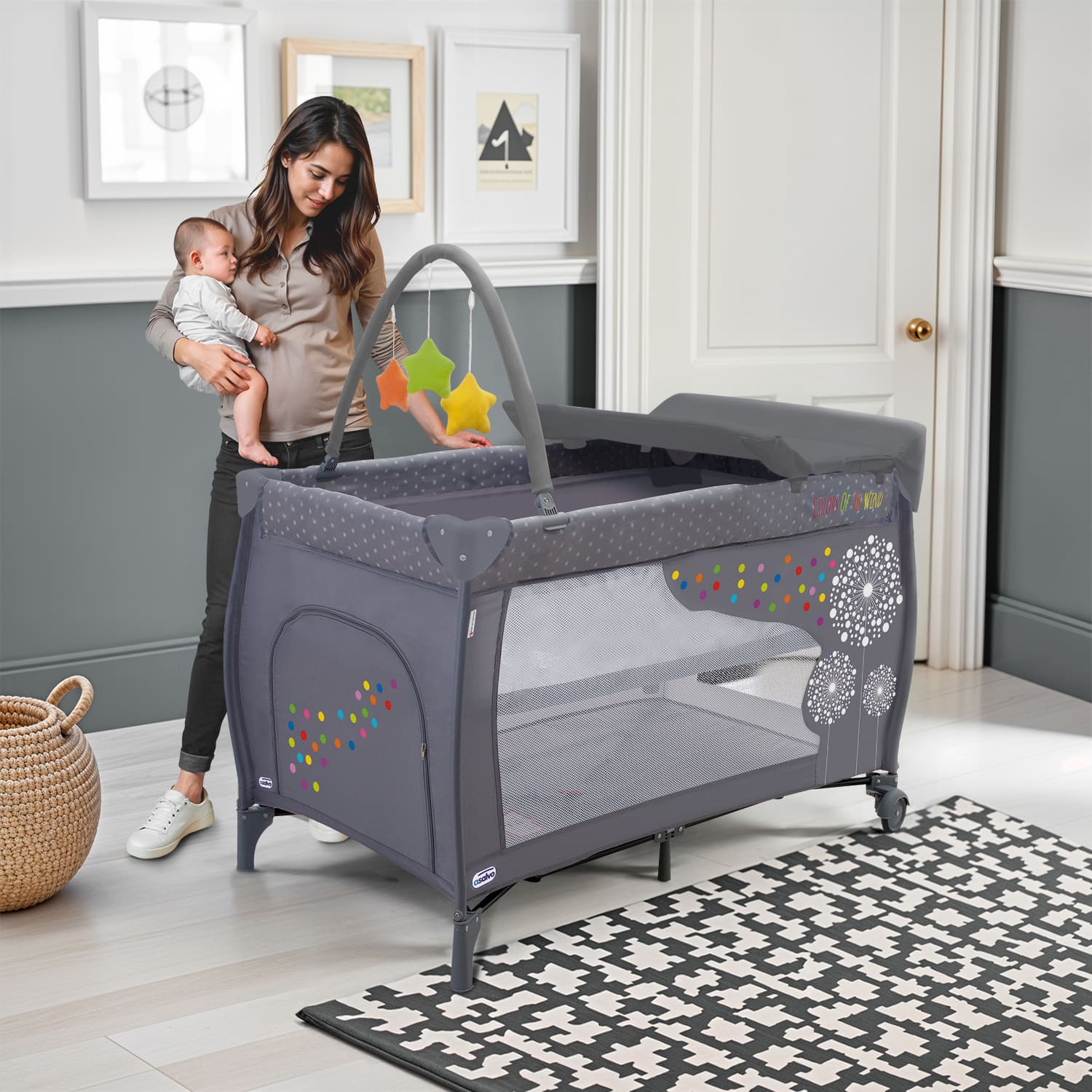 Dandelion Complete Travel Crib