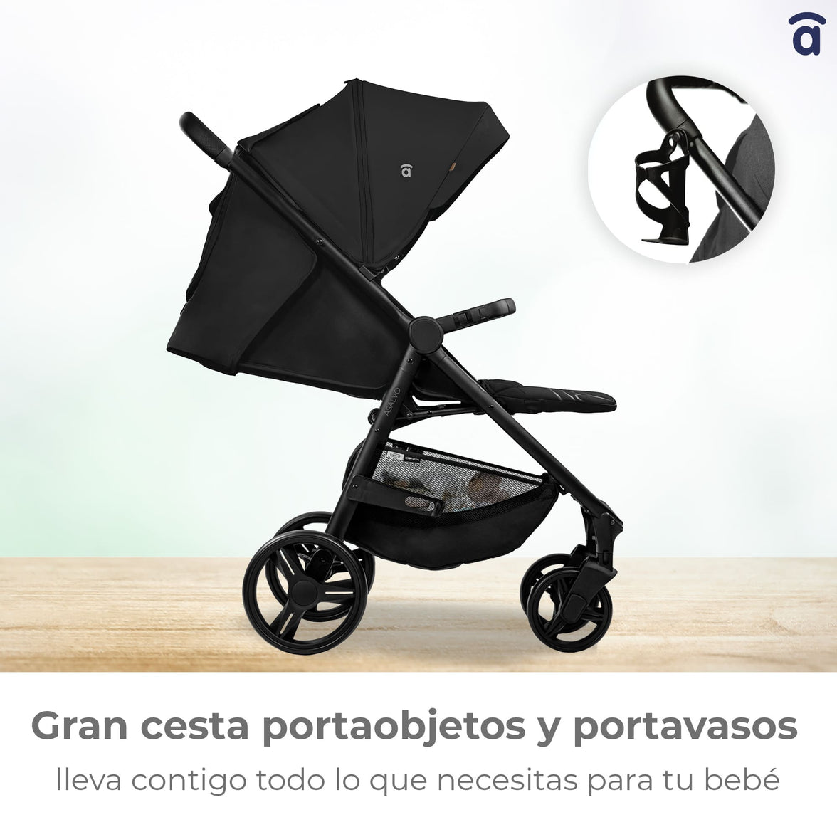 Iconic Black Stroller
