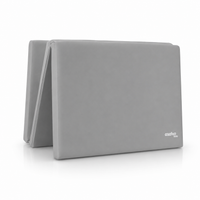 Folding Mattress for Gray Travel Crib