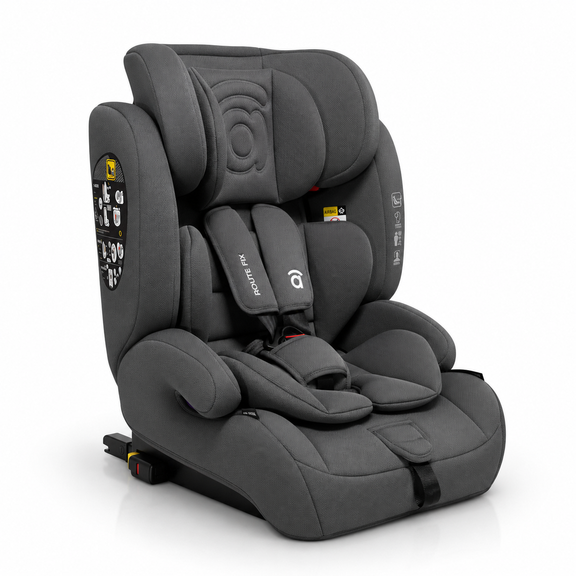Siège d'auto RouteFix gris