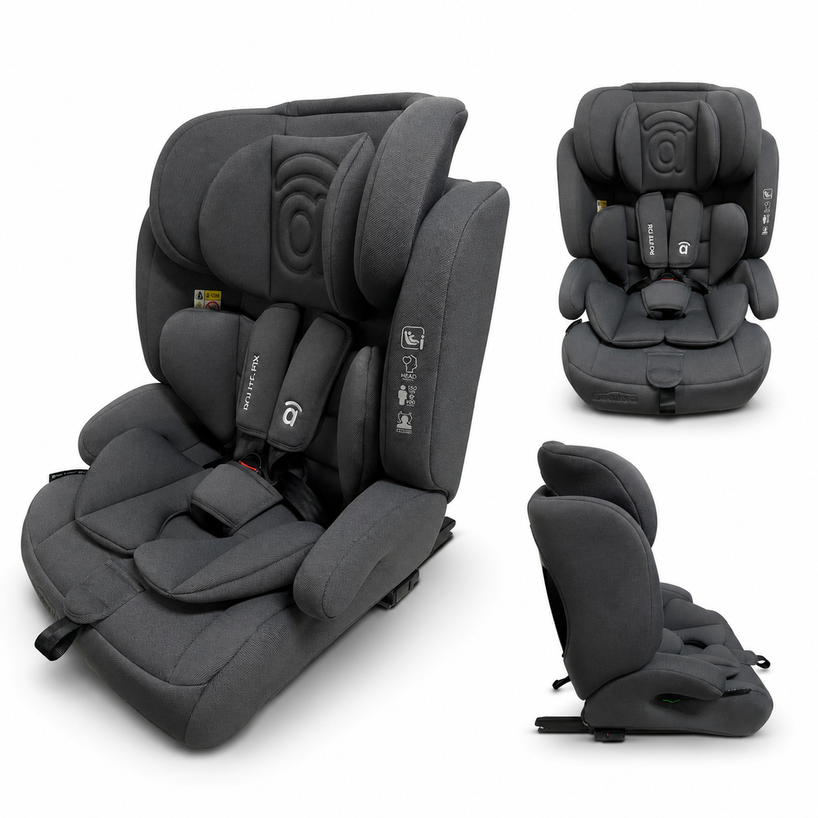 Siège d'auto RouteFix gris