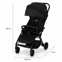 Silla de paseo Plis Plas negro