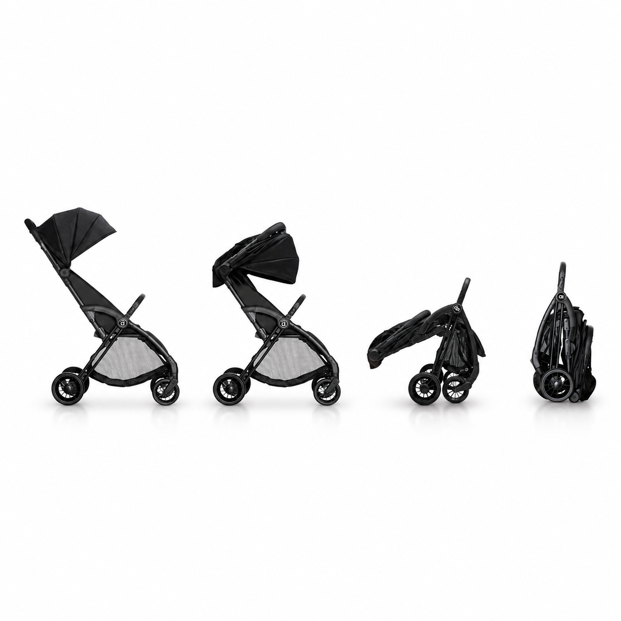 Silla de paseo Plis Plas negro