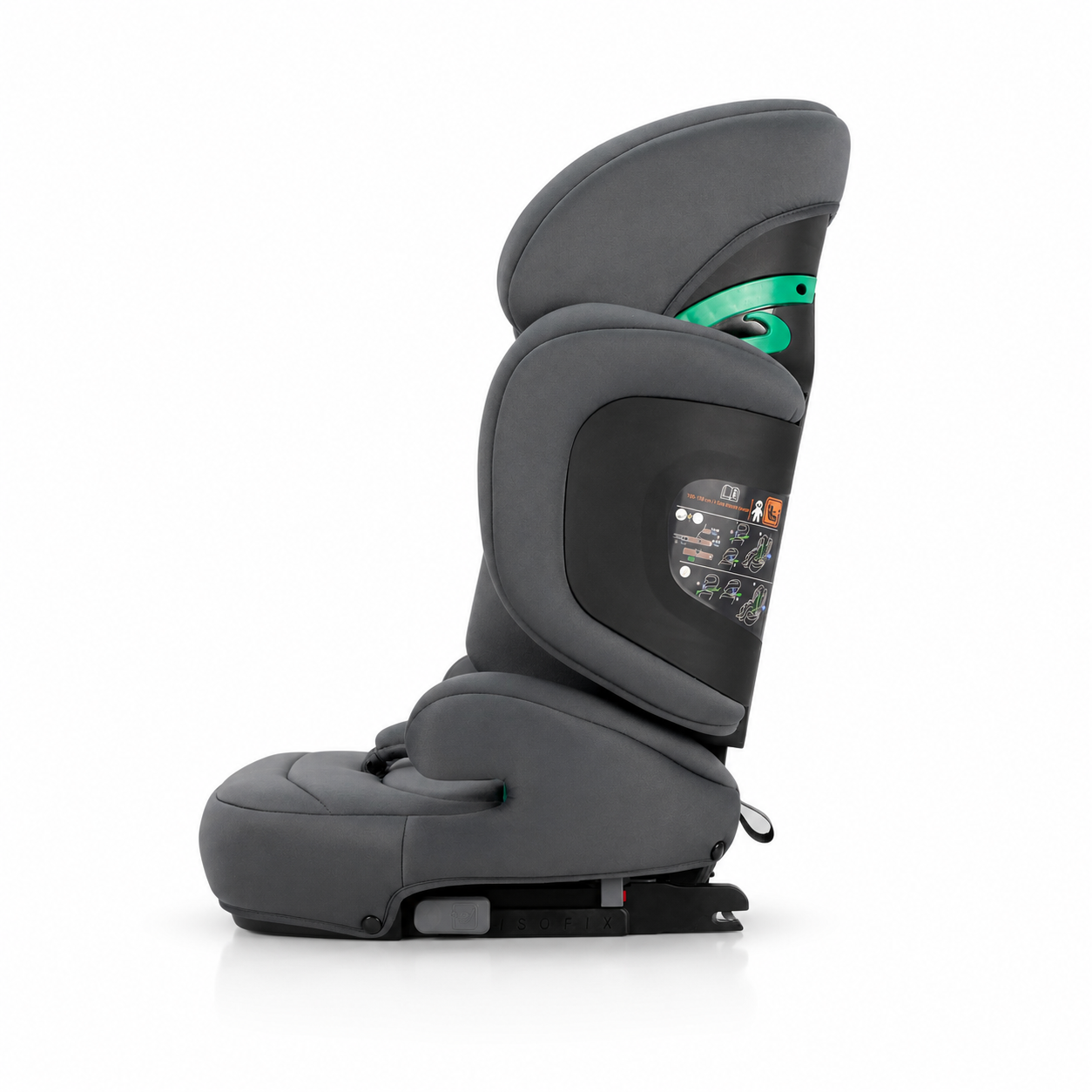 Siège auto I-Size Poe Fix gris