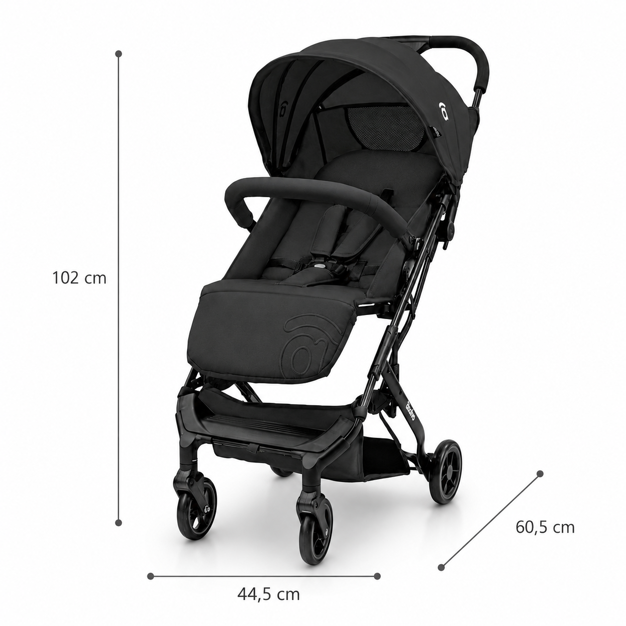Silla de paseo Tumbuctú negro