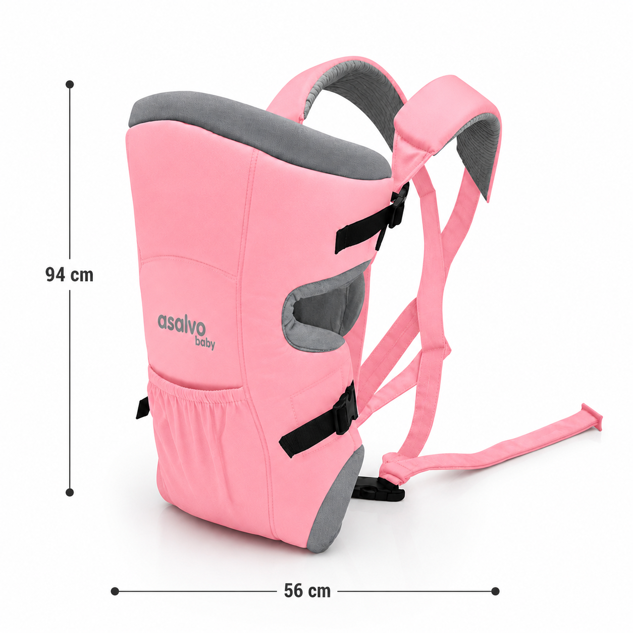Mochila Porta Bebê Rosa 2020