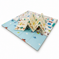 Alfombra de Juegos Plegable XXL 200x180cm Funmat City-Forest