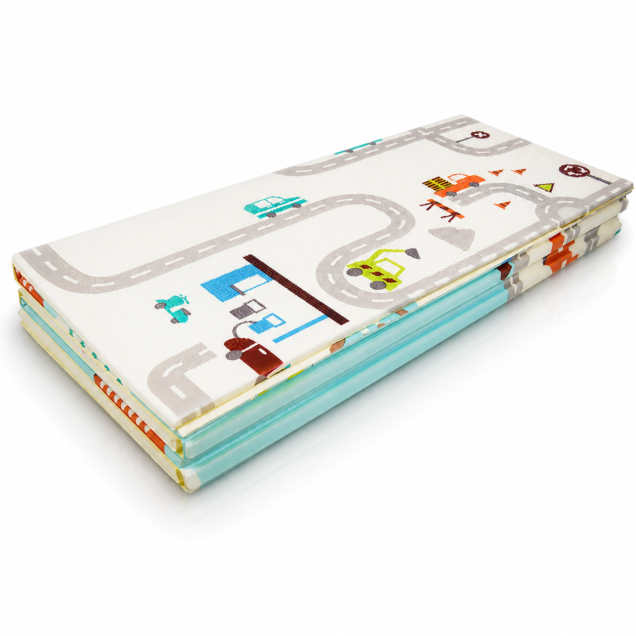 Alfombra de Juegos Plegable XXL 200x180cm Funmat City-Forest