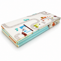 Alfombra de Juegos Plegable XXL 200x180cm Funmat City-Forest