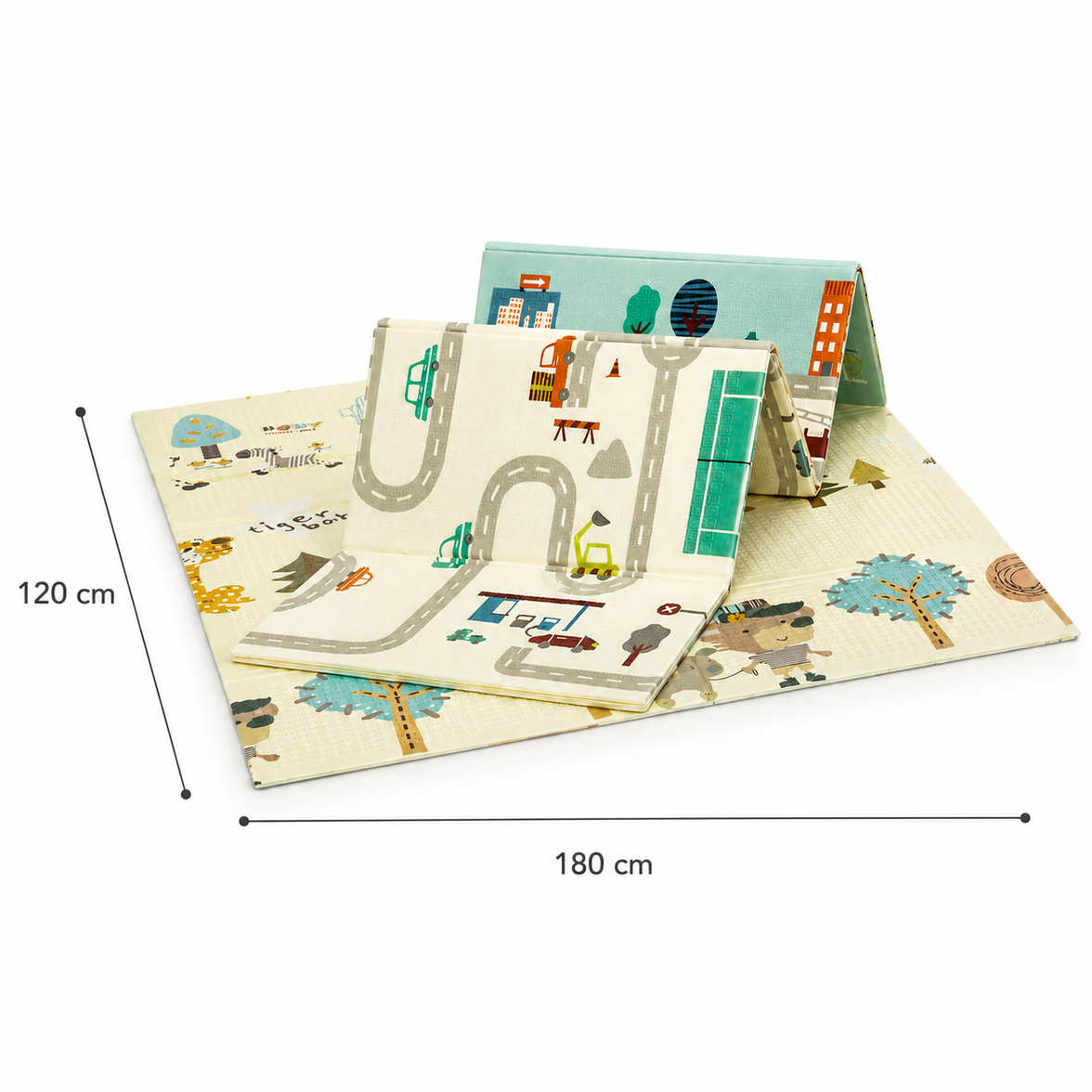 Tapis de jeu Funmat 120X180 City-Forêt