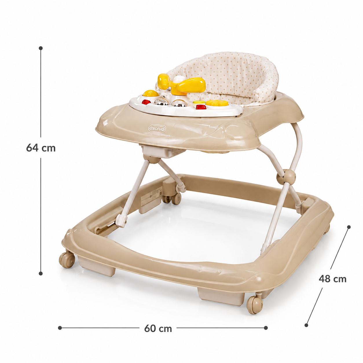 Beige Stars Diver Walker