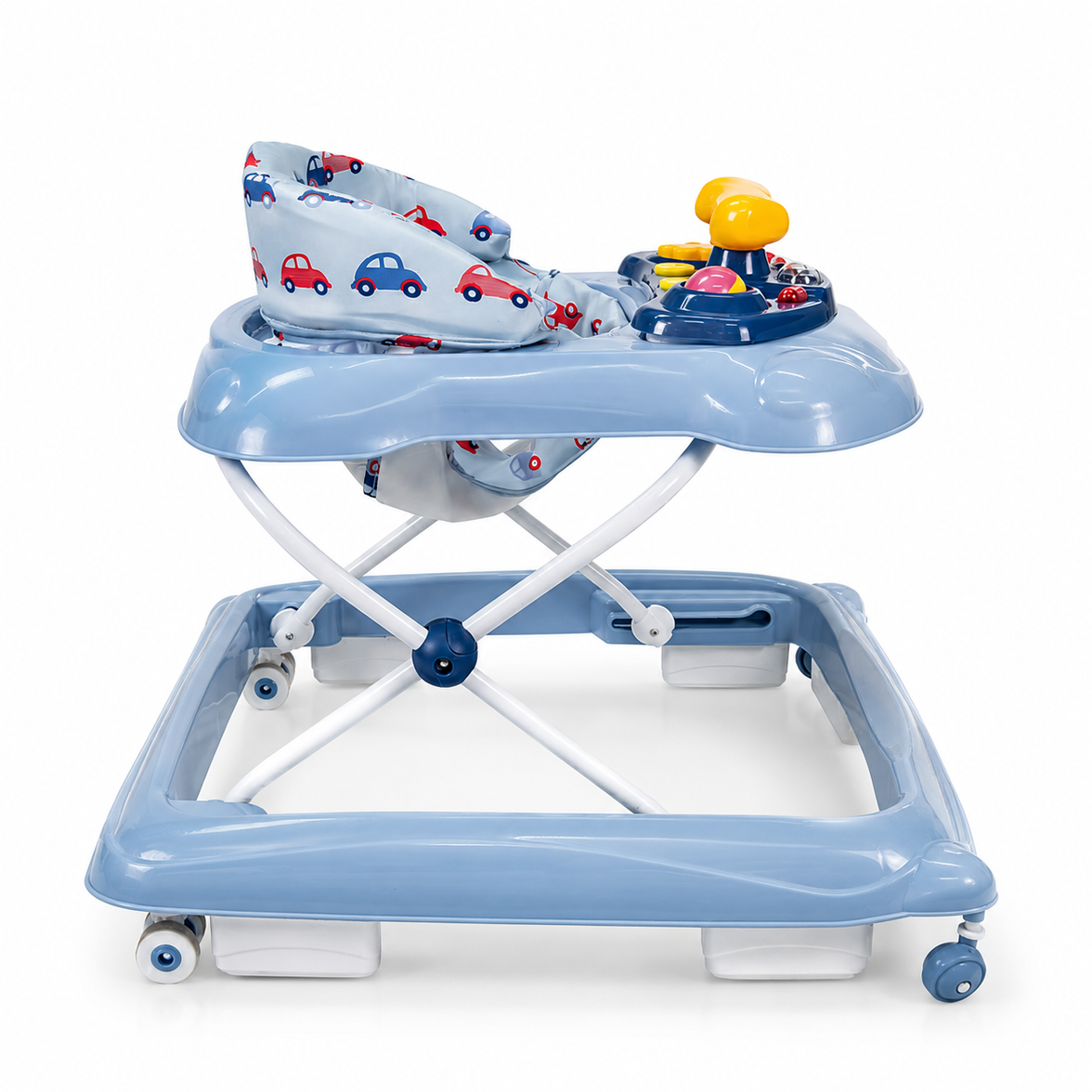 Blue Car Diver Walker