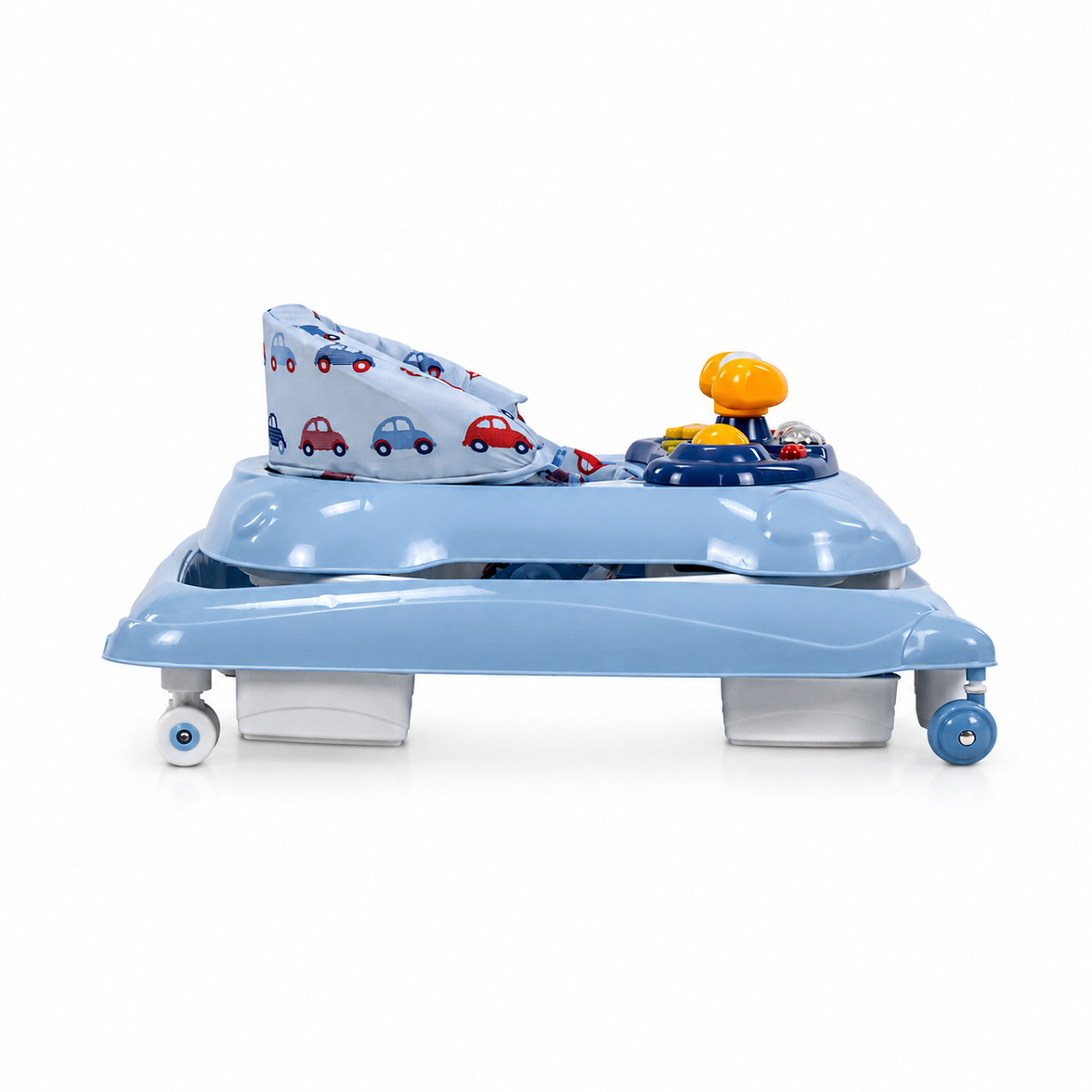 Blue Car Diver Walker