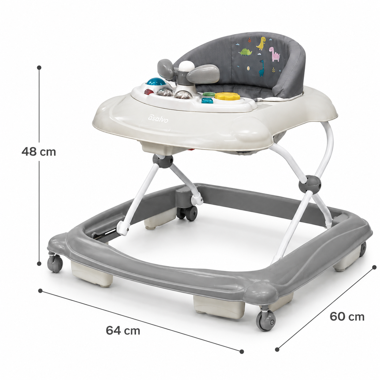 Jurassic Kids Marcheur Gris