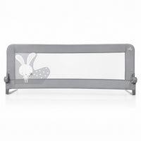 Barreira de cama 2-1 de 150 cm para ninho ou cama padrão Grey Bunny