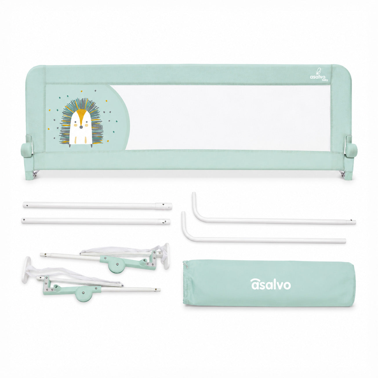 Barrera de Cama 2-1 de 150cm para cama Nido o Standard Erizo