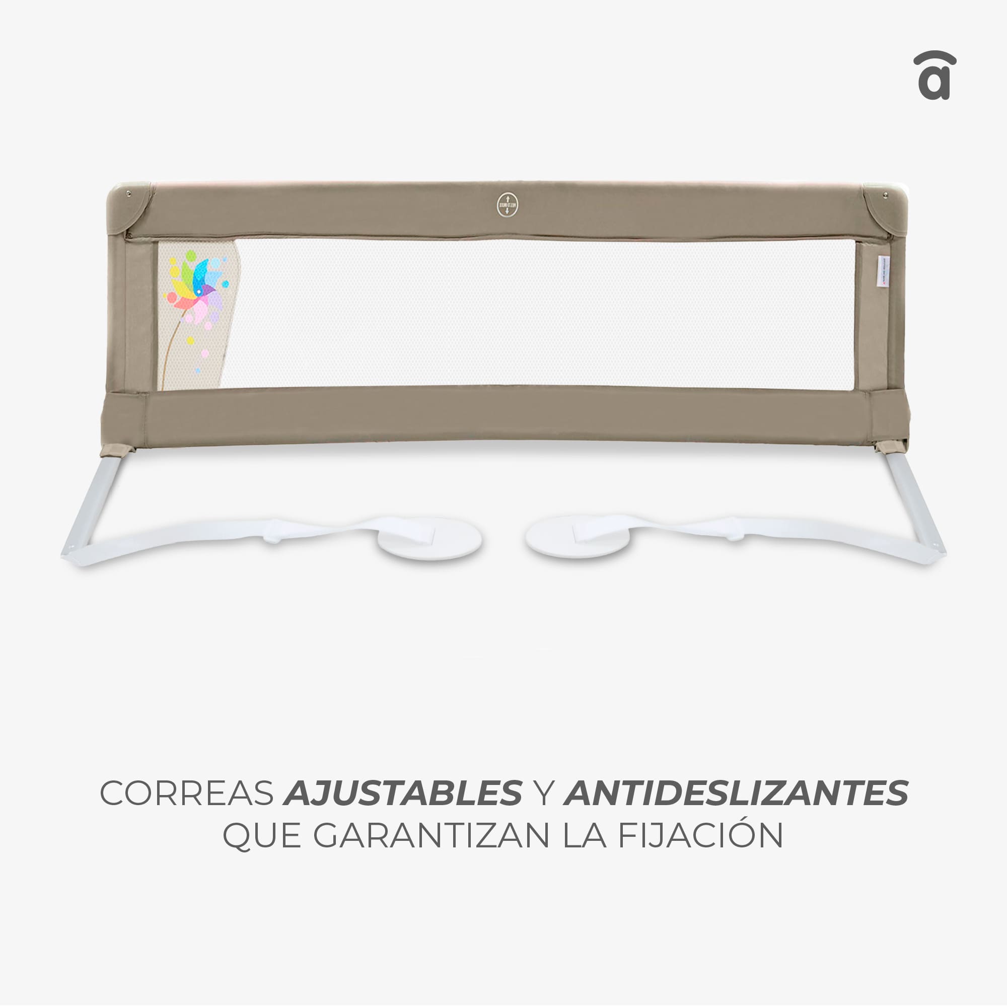 150cm Bed Barrier for Standard Pink Stars Bed