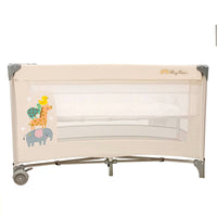 Smooth Animalia Travel Crib