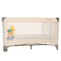 Smooth Animalia Travel Crib