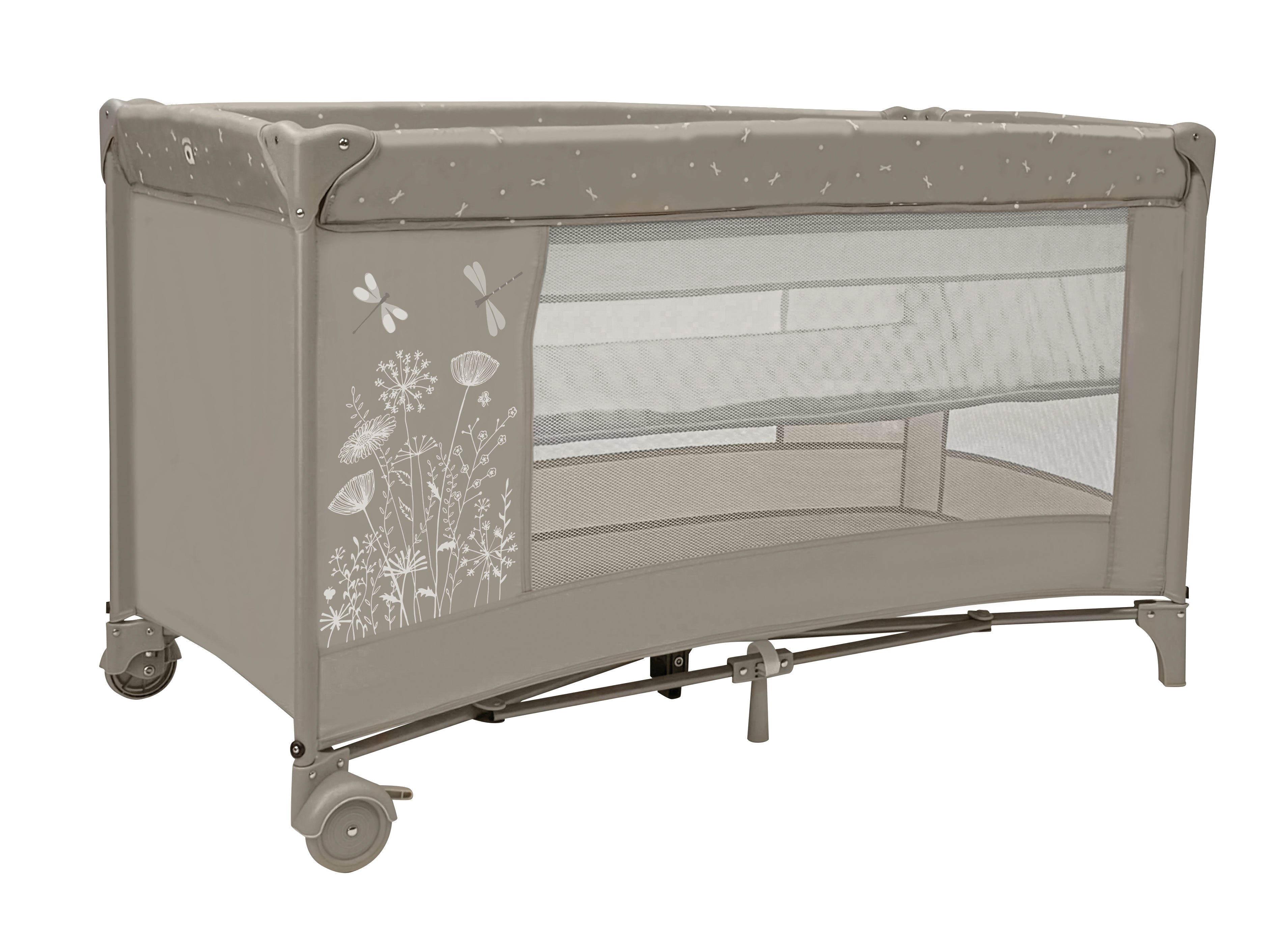 Smooth Dragonfly Travel Cot