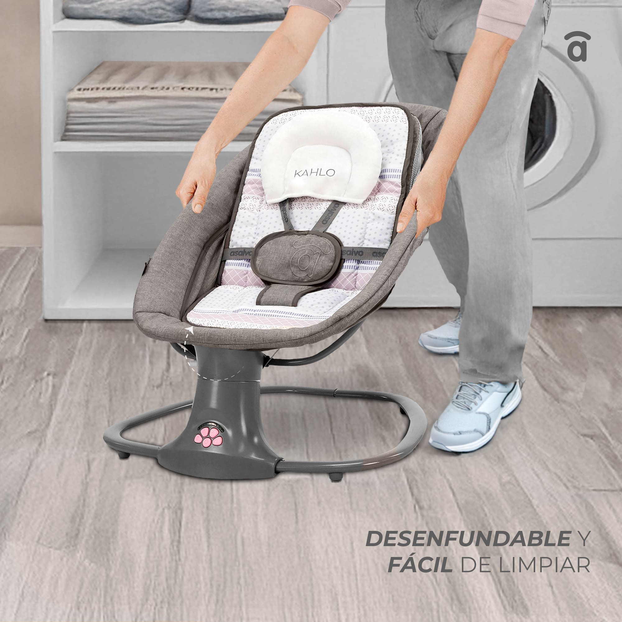 Kahlo Gray Rocking Hammock