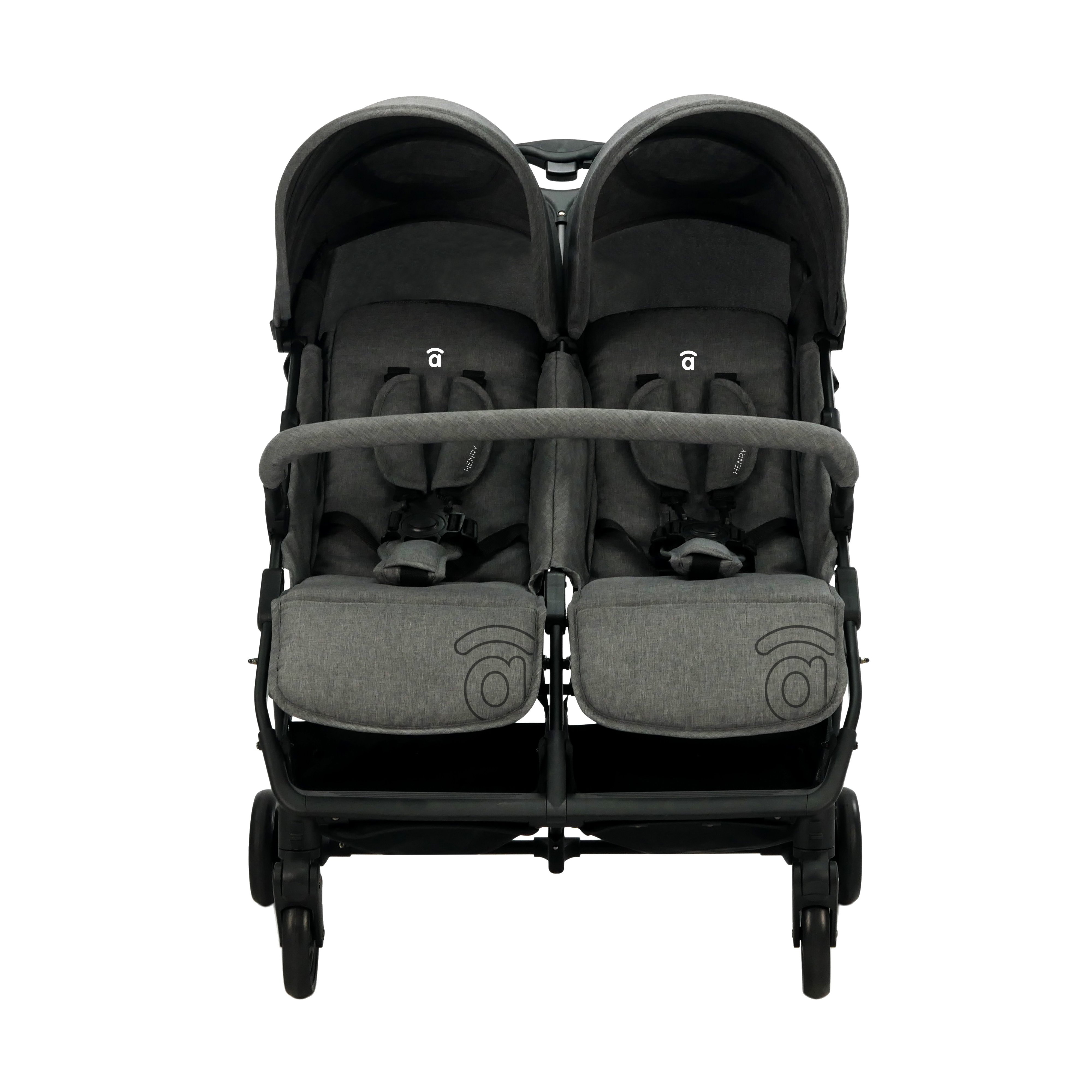 Henry Gray Double Stroller