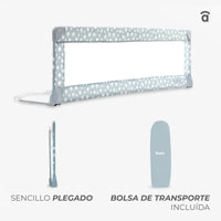 Barrera de Cama de 150cm para cama Standard Blanca