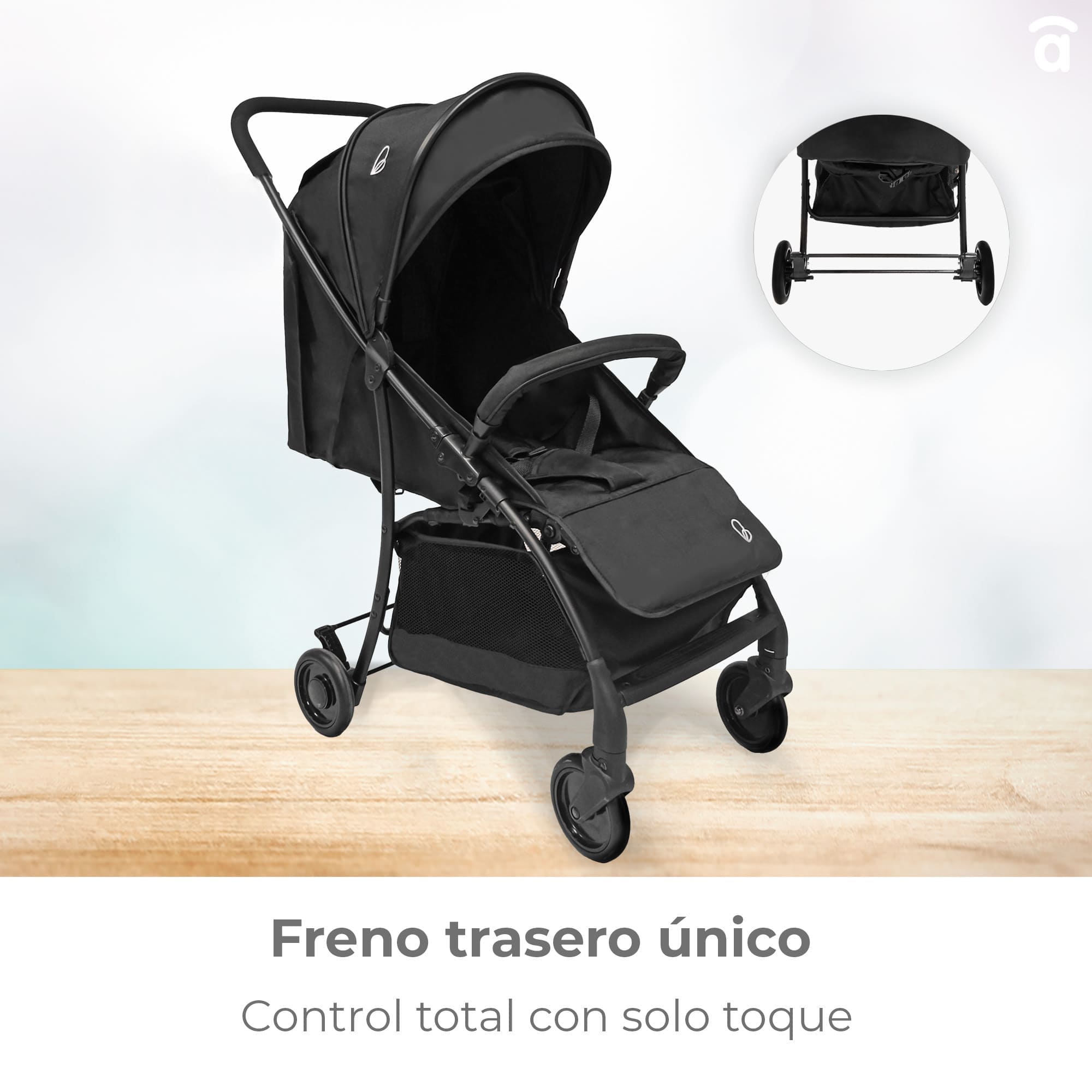 Milan Green Stroller