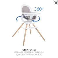 Adriá Wooden High Chair