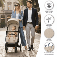 Kibu beige stroller