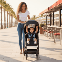 Amsterdam Black Stroller