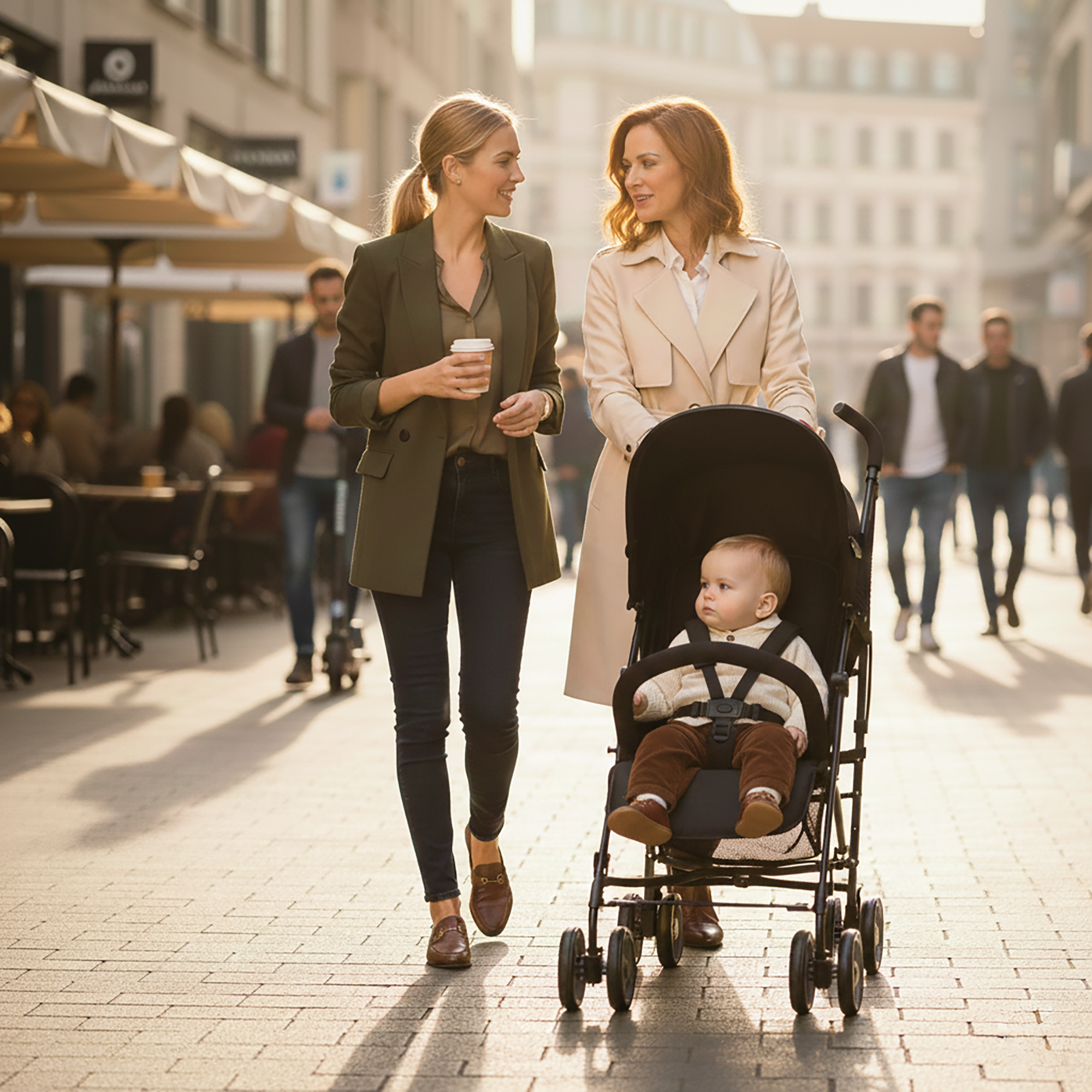 Trotter Plus Stroller Black