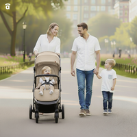 Kibu beige stroller